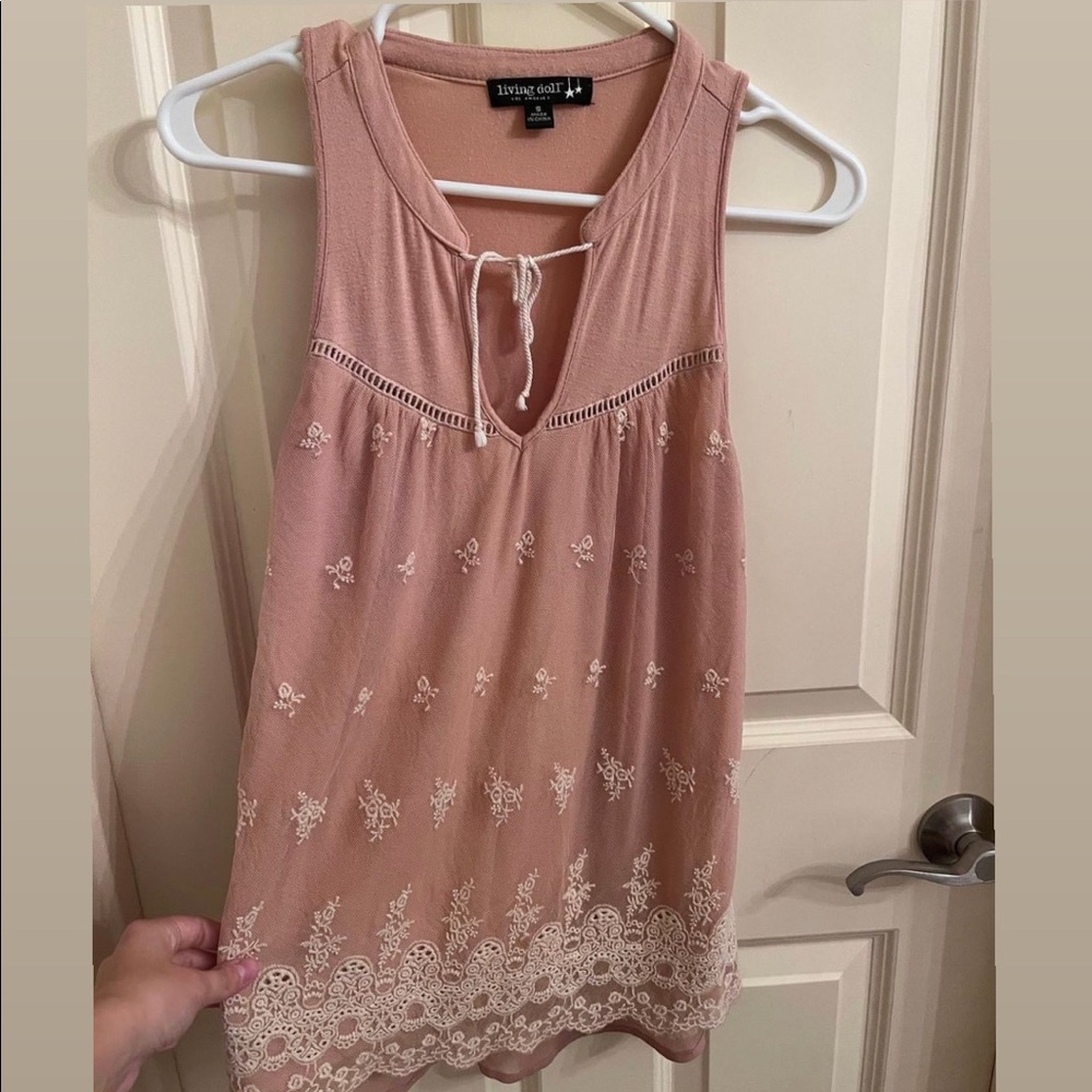 Light pink Living Doll top